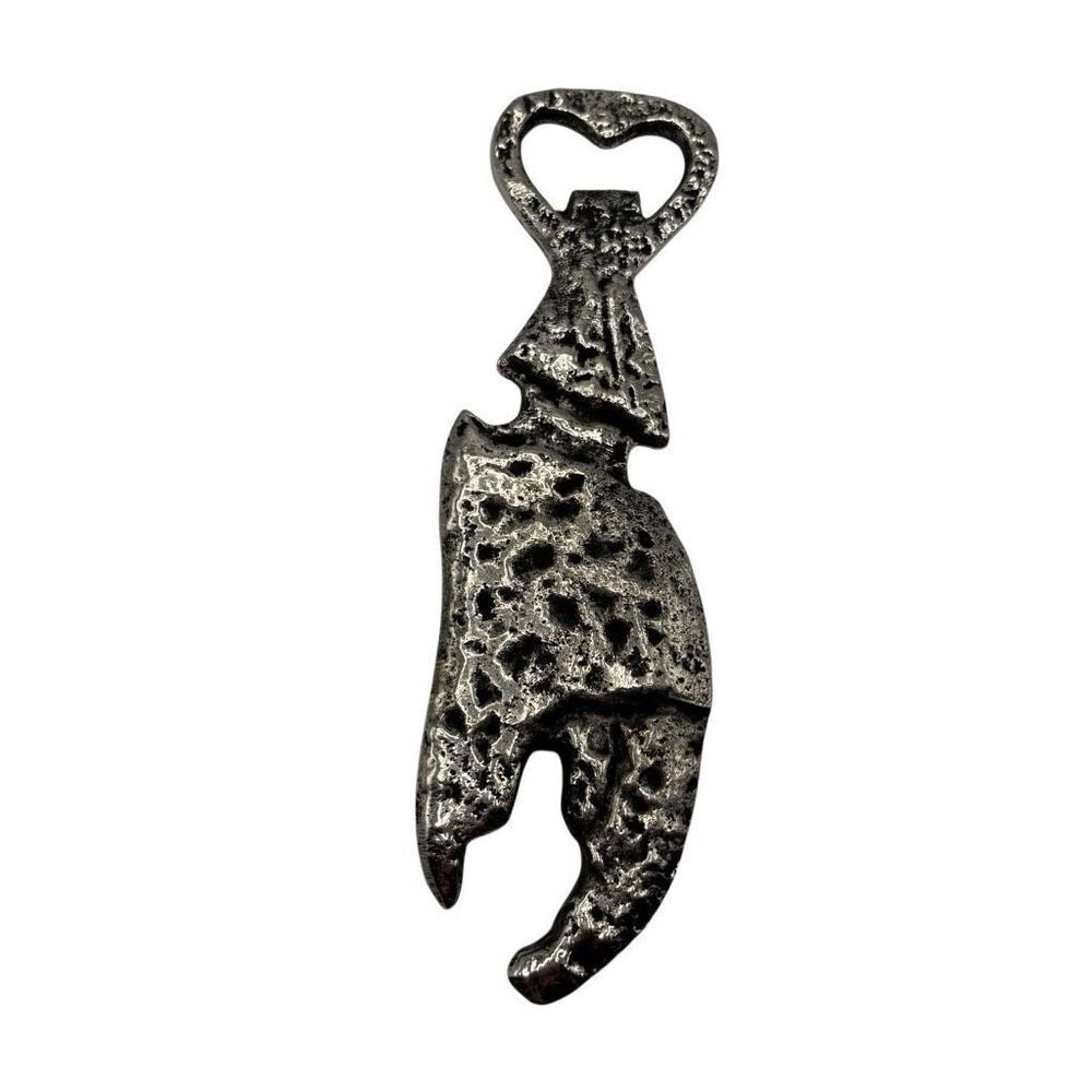 Lobster Claw Hammered‎ Aluminum Bottle Opener